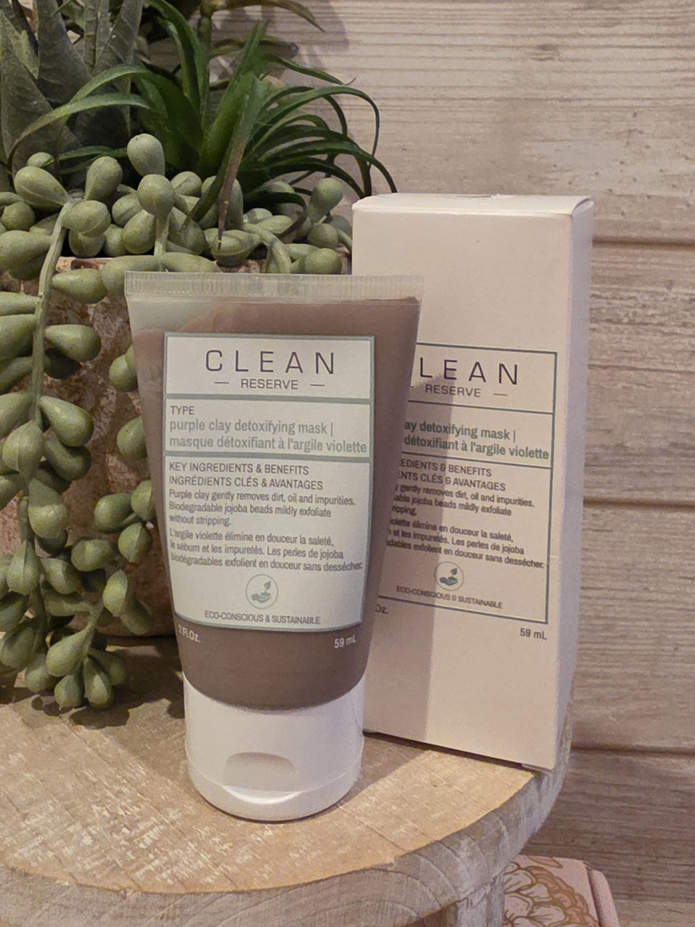 Clean Reserve Purple Clay Detox Mask — Purple
